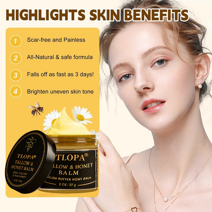 💎TLOPA® Official Store✅Organic Grass-Fed Beef Butter with Raw Honey - Handmade All-Natural Moisturizer