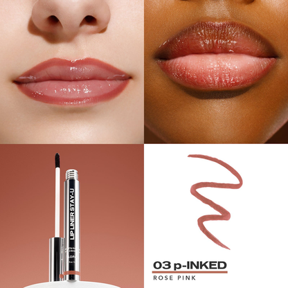 [TLOPA Official] LIP LINER STAY-N - Peel-Off Lip Liner Stain - All Day & Night Lipliner with Hyaluronic Acid & Vitamin E - Long Lasting Formula