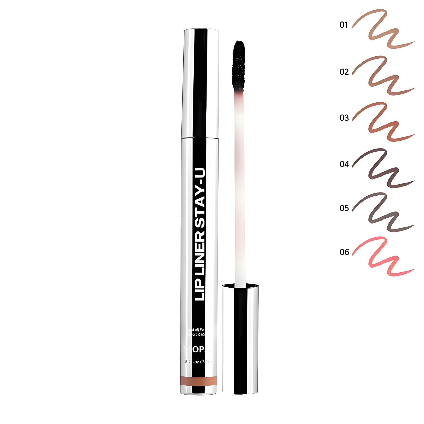 [TLOPA Official] LIP LINER STAY-N - Peel-Off Lip Liner Stain - All Day & Night Lipliner with Hyaluronic Acid & Vitamin E - Long Lasting Formula