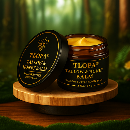 💎TLOPA® Official Store✅Organic Grass-Fed Beef Butter with Raw Honey - Handmade All-Natural Moisturizer