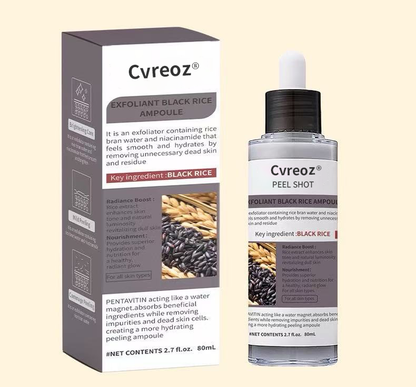 Cvreoz® Official – Peel Shot Glow Rice Ampoule Set | Brightening, Exfoliating, Moisturizing & Anti-Aging Serum for All Skin Types
